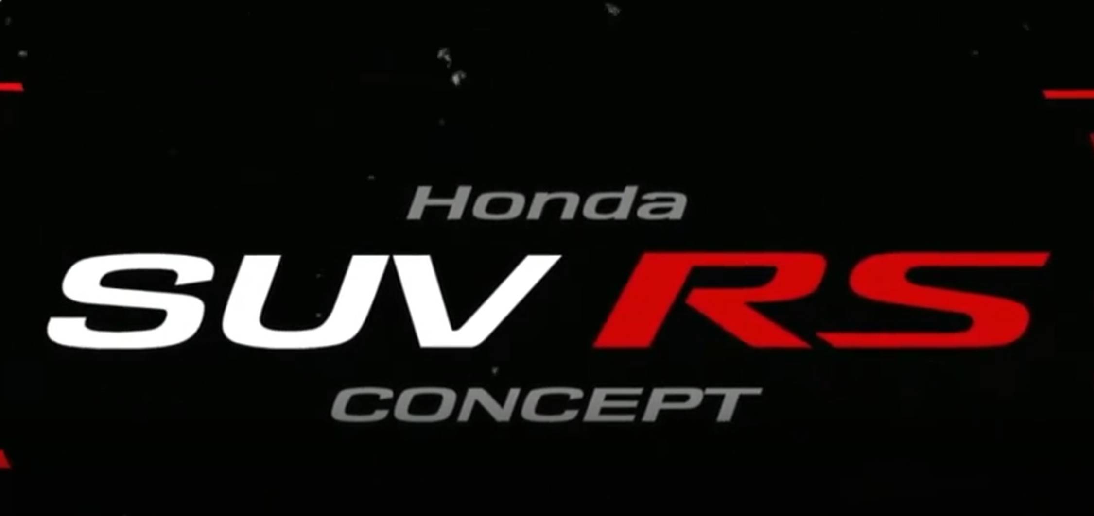 本田HONDA SUV RS 概念车