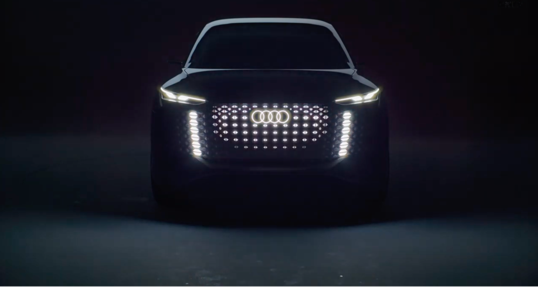 奥迪全新概念车Urbansphere照明系统—“灯光画布”，互动性更强！