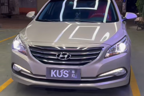 现代名图大灯不亮怎么办？升级KUS九尾狐白狐透镜