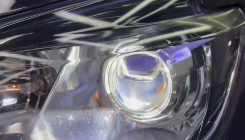 日产轩逸开夜路看不清？升级KUS单直射大灯3光透镜