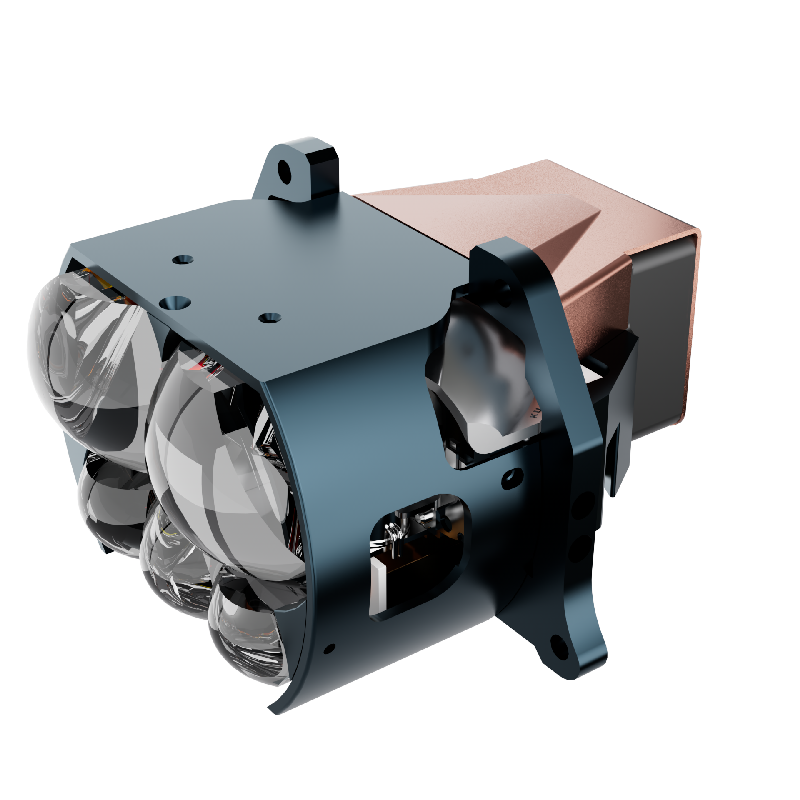 夜间行车视野升级首选！KUS五眼狐3直射7光透镜实力护航