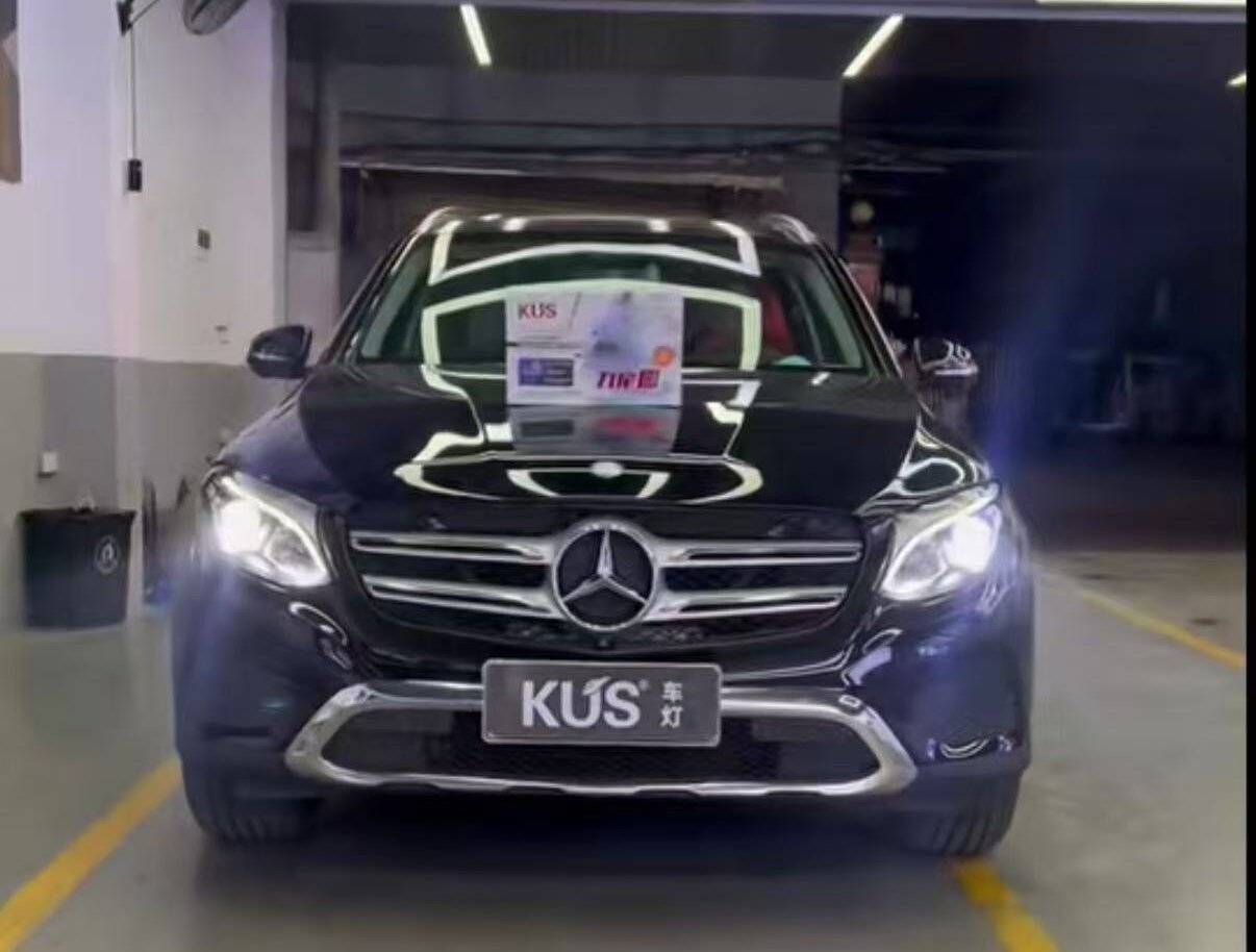 奔驰GLC升级KUS九尾狐心狐：告别&ldquo;蜡烛灯&rdquo;，重塑豪华夜间视野