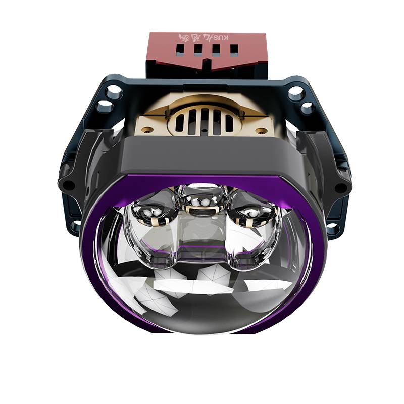 方型透镜新标杆｜KUS九尾狐火狐方款三直射LED，照亮每段夜行路