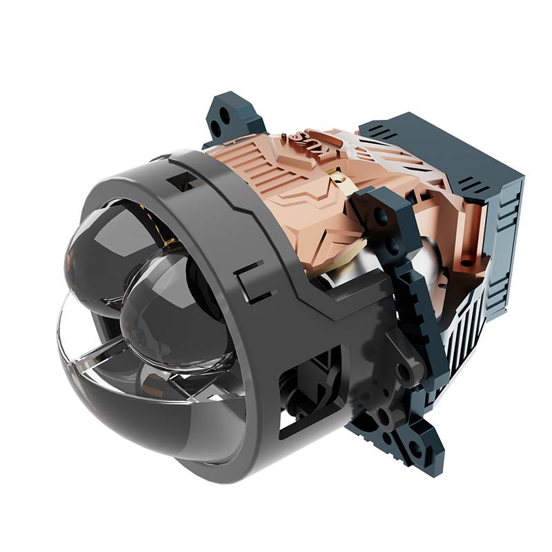 车灯不够亮？安装空间小？花狐双直射解决大问题