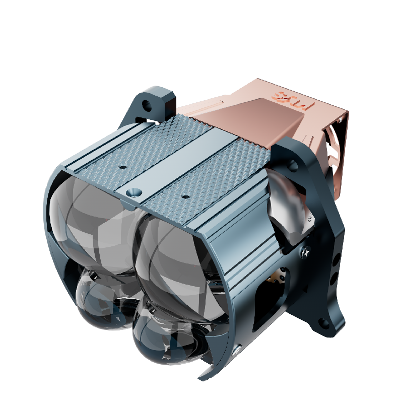 KUS 九尾狐 GT7A 四眼直射 6 光 LED 双光透镜