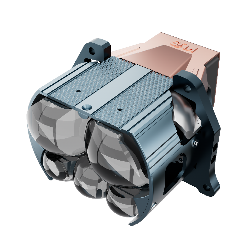 KUS 九尾狐系列 GT7A 五眼直射 7 光 LED 双光透镜深度解析