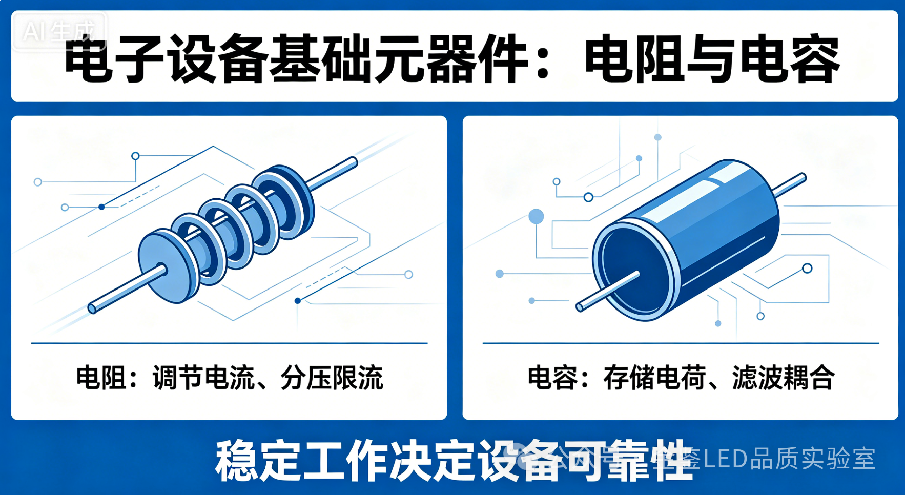电阻和电容为什么会坏？常见失效原因与预防指南