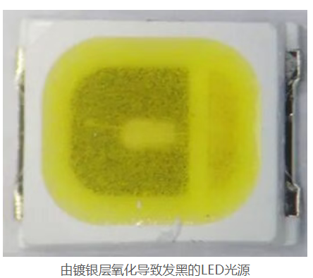 镀银层氧化造成LED光源发黑现象的越来越多，成因复杂